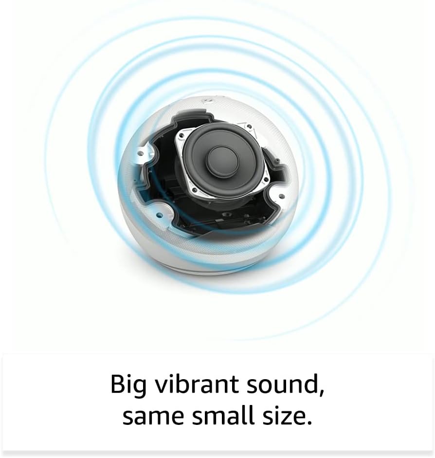 Echo Dot (Newest gen) | Big vibrant sound Wi-Fi and Bluetooth smart speaker with Alexa | Charcoal