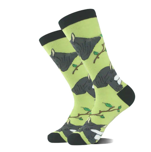 Fashion Printed Long Cotton Socks