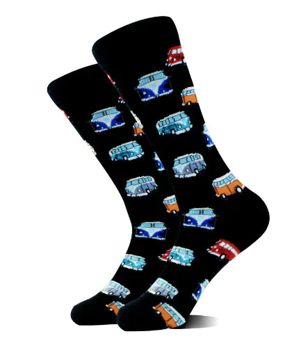 Fashion Printed Long Cotton Socks