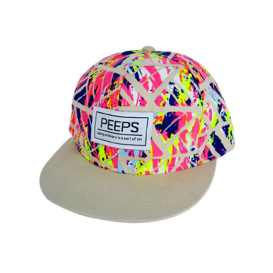 Korean Style Baseball Cap for Ladies - New PEEP Patch
