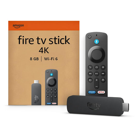 Amazon Fire TV Stick 4K (Newest gen), supports Wi-Fi 6, Dolby Vision/Atmos, HDR10+