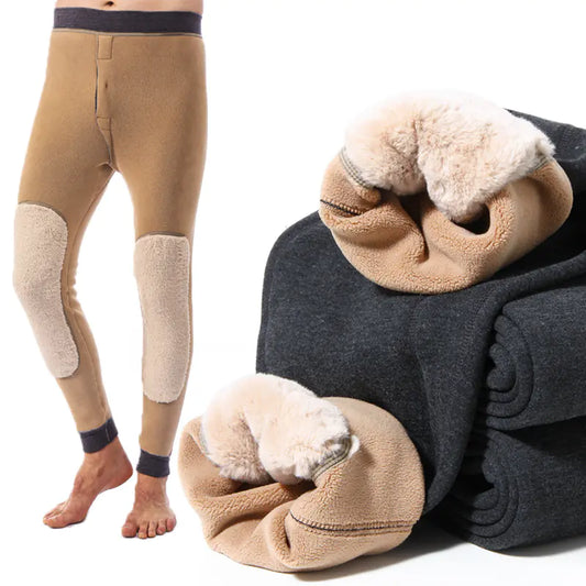 Soft Ermine Warm Pants for Knee and Waist Comfort