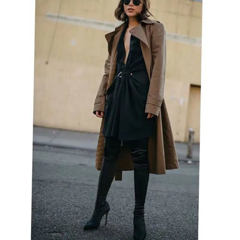 Women's High-Heeled Mid-Tube Nude Boots for Fall/Winter