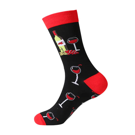 Fashion Printed Long Cotton Socks