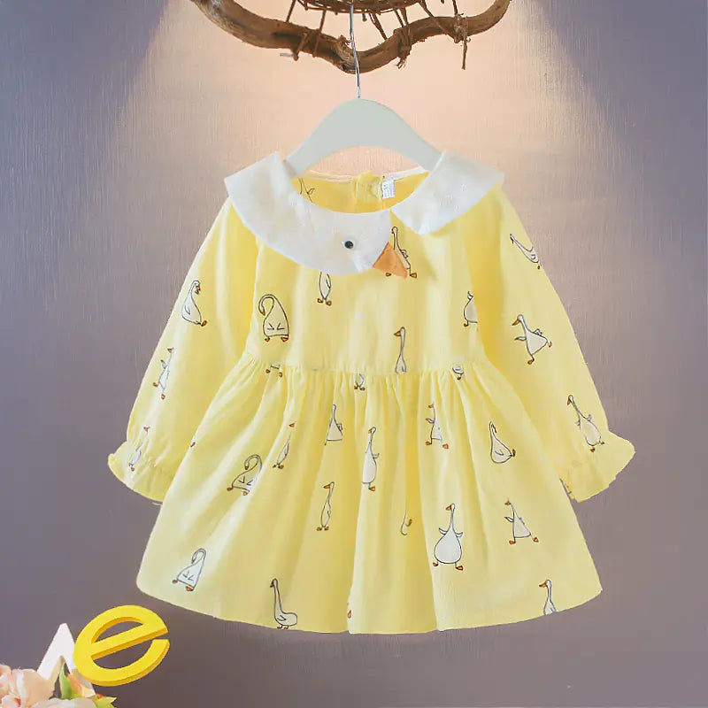 Western-Style Dress Skirt for Baby Girls