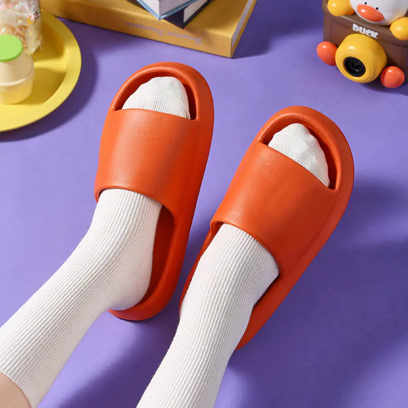 Thick Bottom Women's Soft Home Slippers